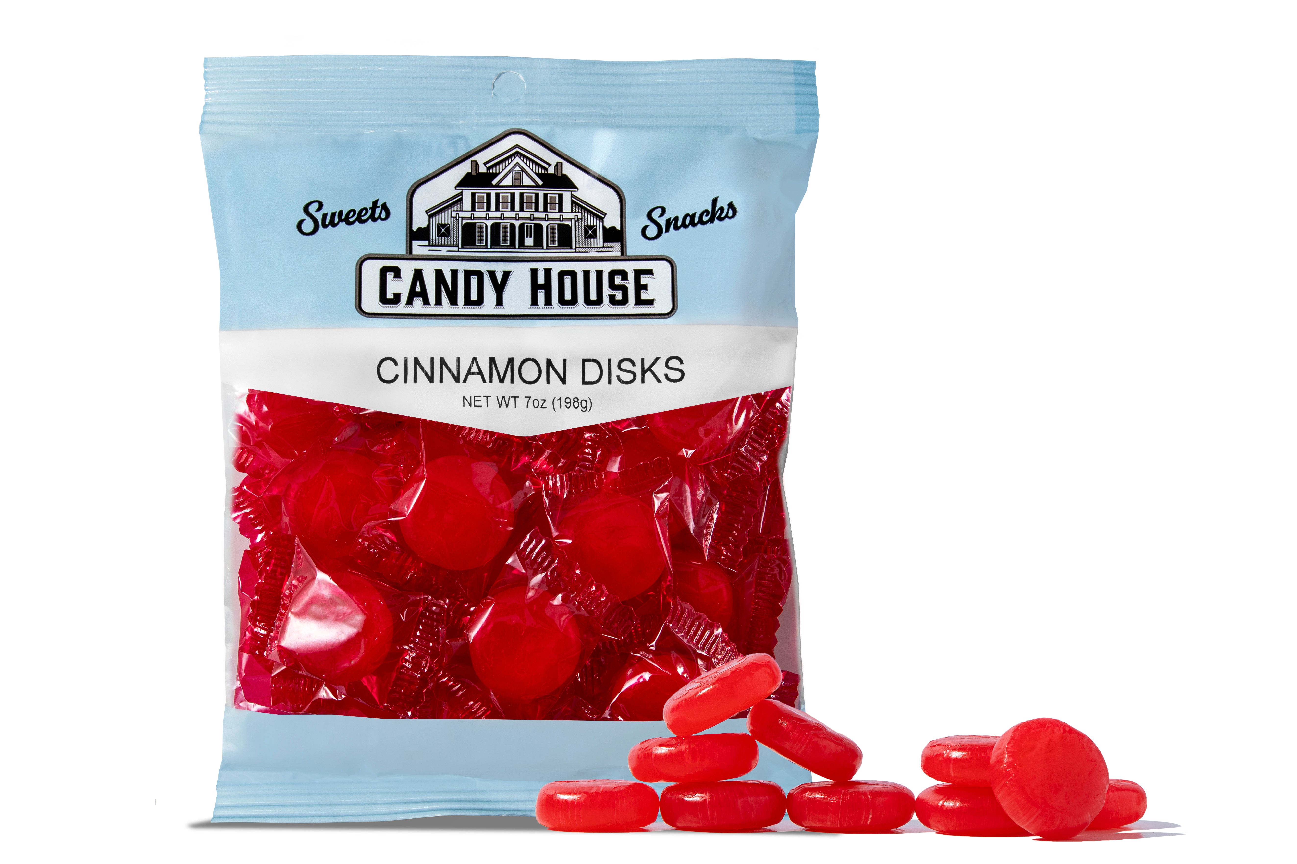 Cinnamon Disks (7oz) – Doscher's Candy Co.