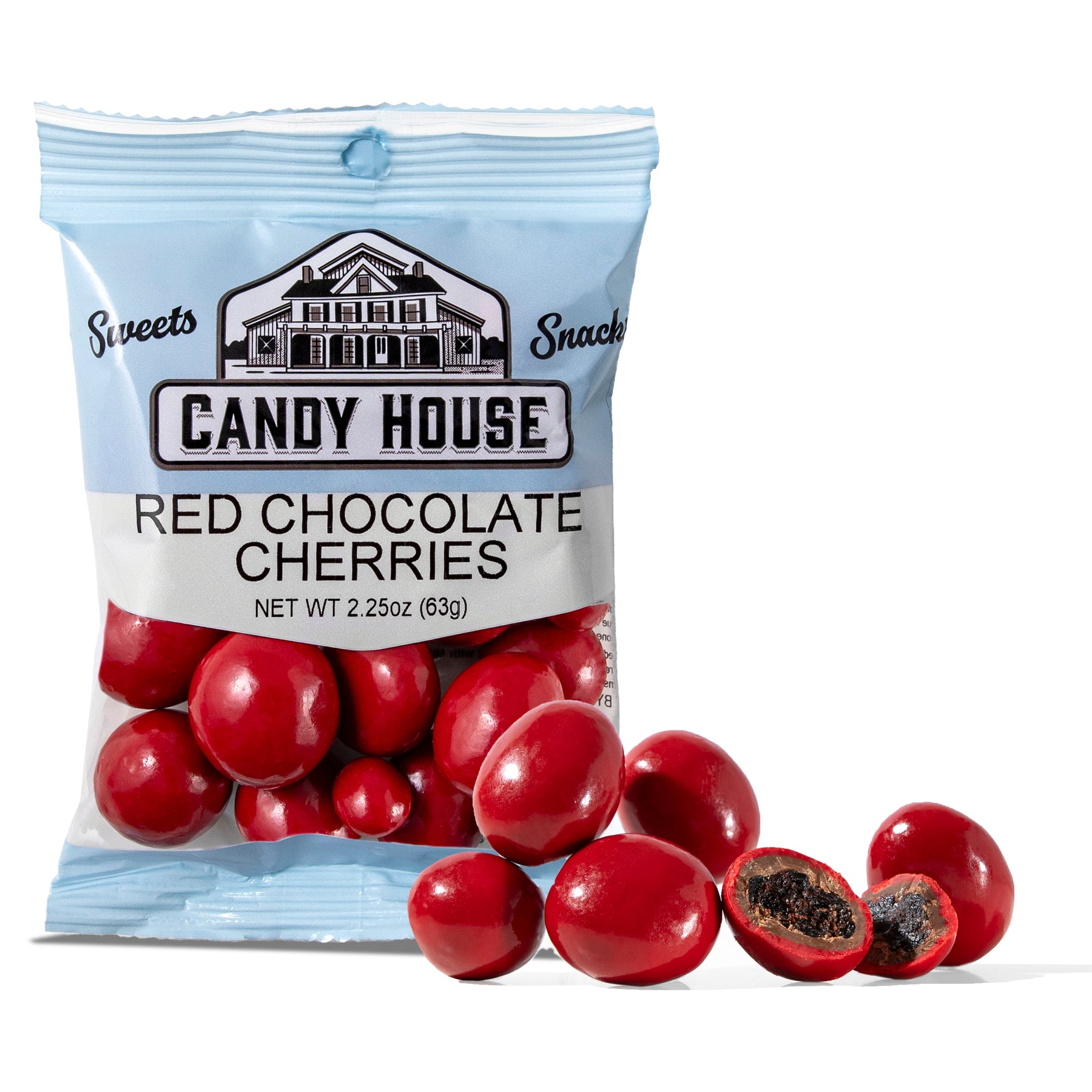 Red Chocolate Cherries (2.25oz) – Doscher's Candy Co.