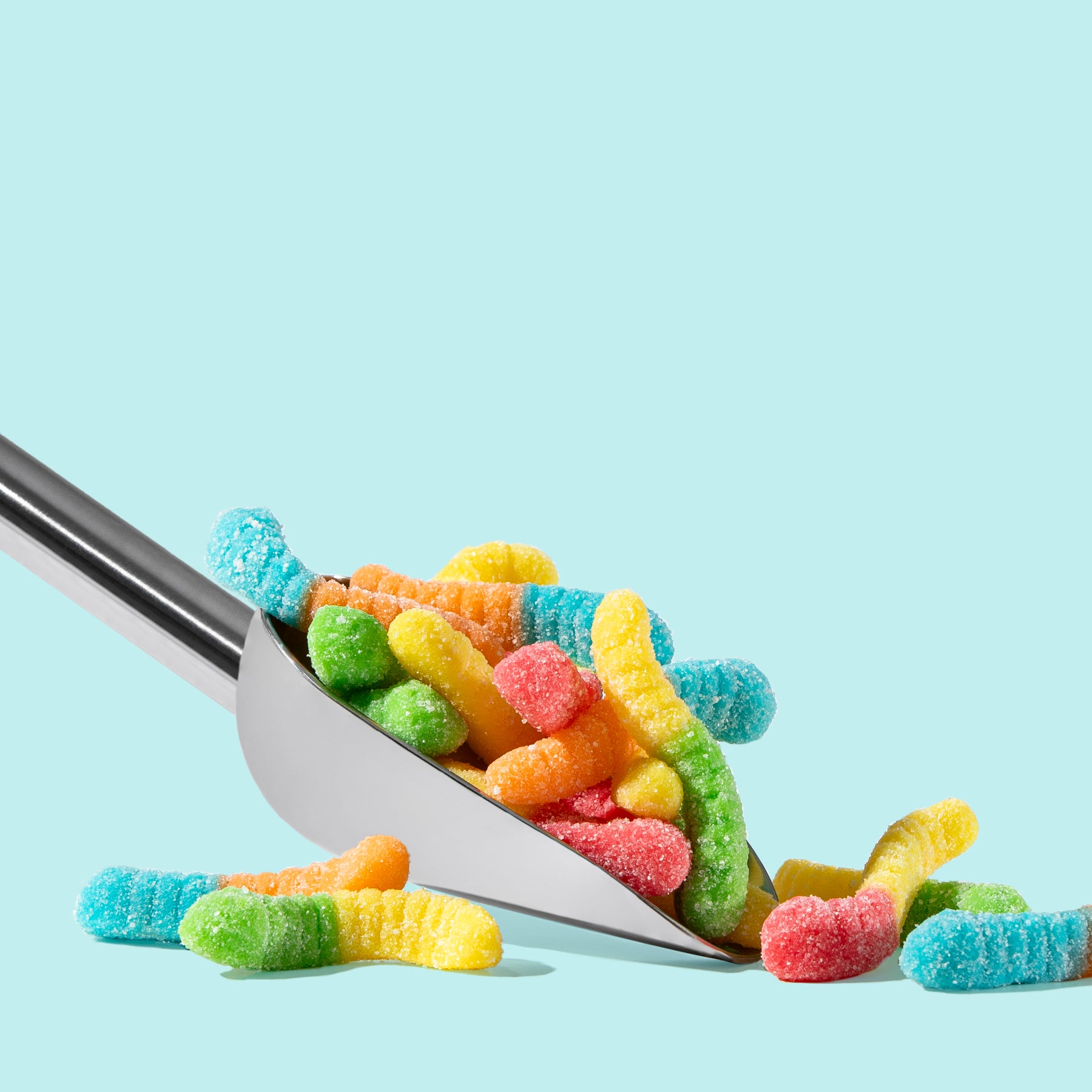 Sour Gummi Neon Worms (6oz) – Doscher's Candy Co.