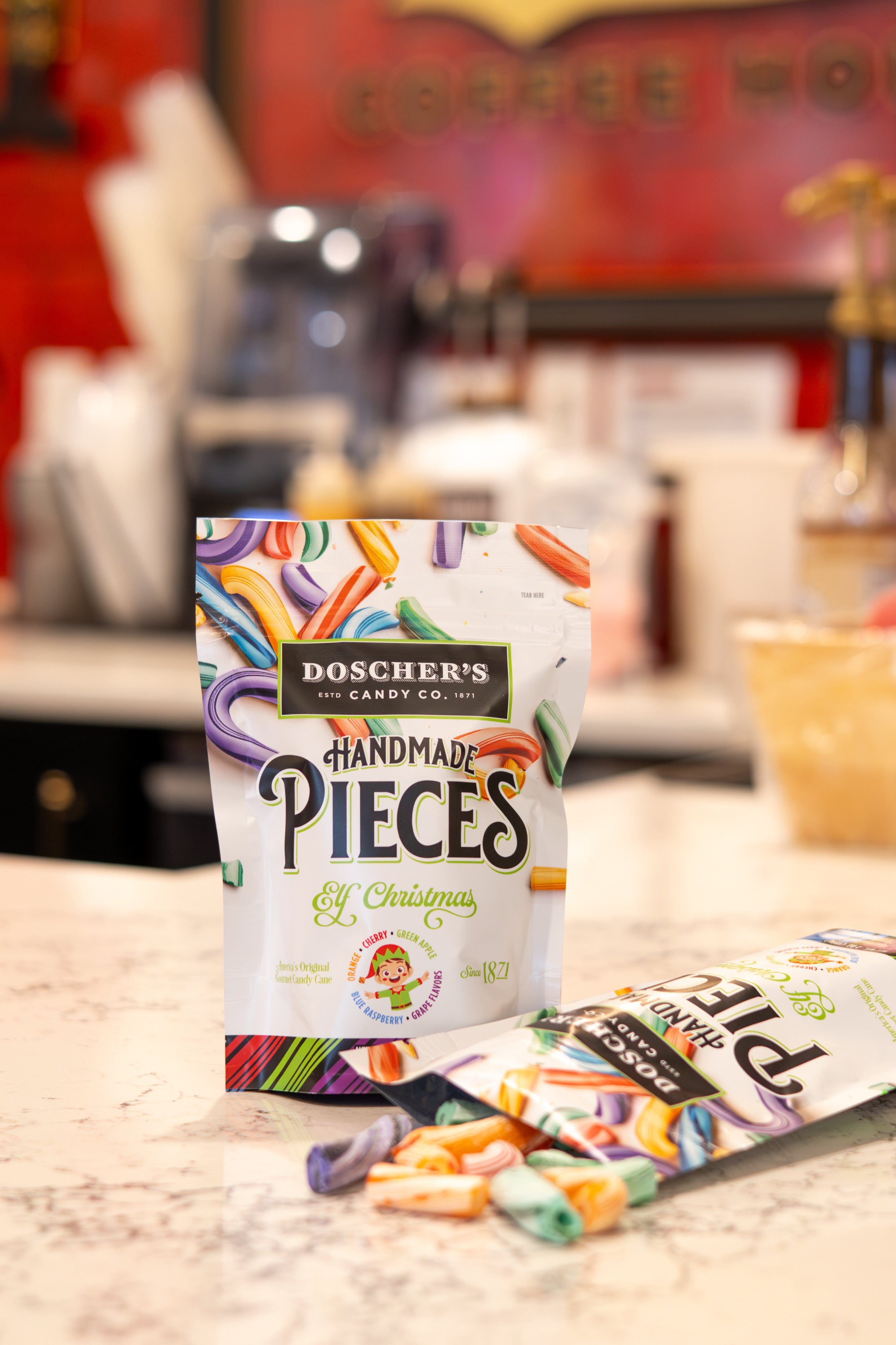 Flavor Lab Candy Cane Pieces (7oz Pouch) – Doscher's Candy Co.