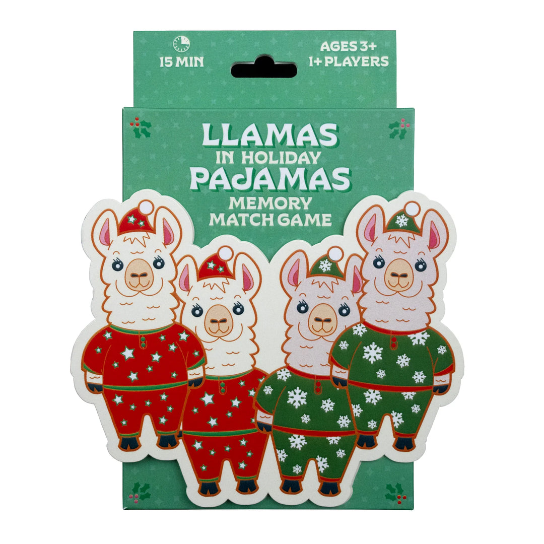 Llamas in pajamas Memory Match Game