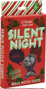 Silent Night Rebus Puzzle Cards