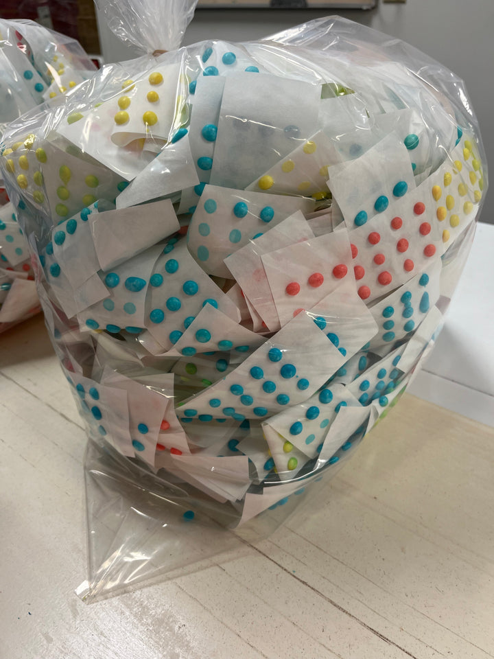 Blooper Candy Buttons