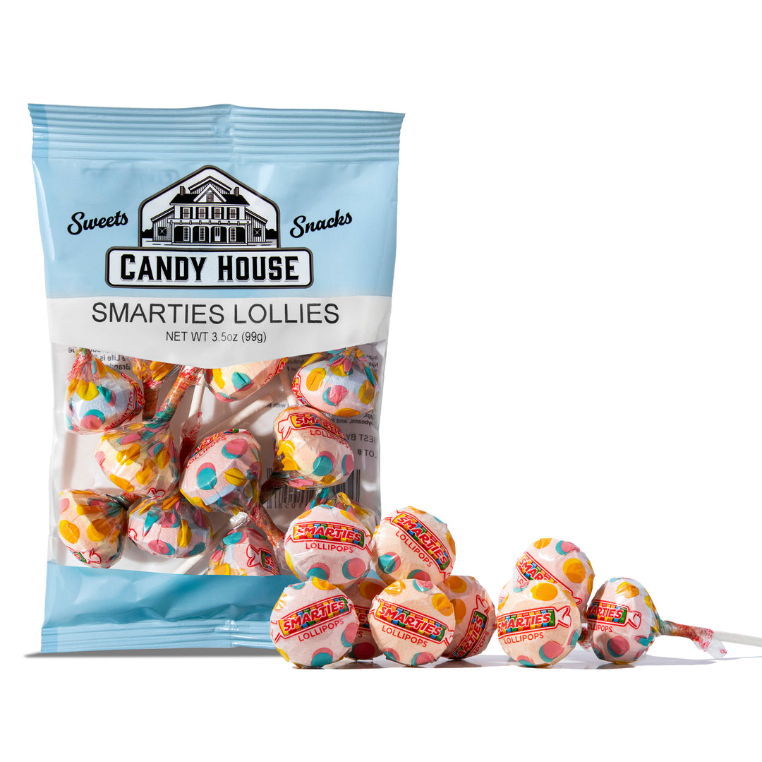 Smartie Lollies Suckers (3.5oz)